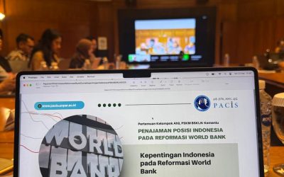 As a World Bank Share-holder and Borrower, Indonesia Needs to Develop Appropriate Policy Strategies in Responding to World Bank Reform